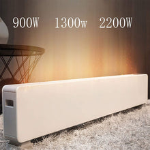 LYYAN Kick Line Heater Heats Up Quickly Waterproof and Splash Proof Household Energy Saving Artifact White/2200W