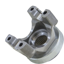 Yukon Gear & Axle (YY GM15579602) Yoke for GM 9.5 Differential with a 1350 U/joint size. 3.625" snap ring span, 1.188" cap diameter.