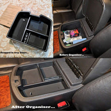 EDBETOS 07-14 Full Size GM Trucks Center Front Floor Console Organizer for Chevrolet Avalanche Chevy Tahoe Silverado Suburban 1500 2500 GMC Sierra Pickup Truck Yukon & XL/Denali 19166288