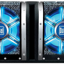 Dual Electronics BP1204 12 inch illumiNITE High Performance Studio Enclosed Car Subwoofers with 1,100 Watts of Peak Power