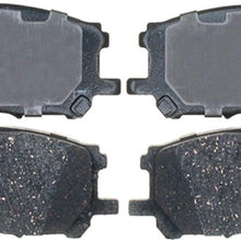 ACDelco 17D1005C Professional Ceramic Front Disc Brake Pad Set