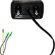 YFM LED Smoke lens tail brake stop light ATV UTV 350 400 450 660 250 4x4 Yamaha Grizzly, Viking, Rhino, Big Bear, Kodiak, Bruin, Wolverin, Bear Tracker