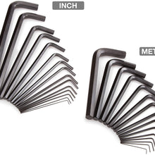 TEKTON Hex Key Wrench Set, 30-Piece (.028-3/8 inch, 0.7-10 mm) | 25253