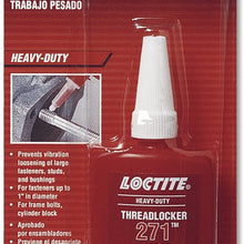 Loctite 37479-6PK Red Heavy Duty Threadlocker 271 - 36 ml Bottle, (Pack of 6) (36 Milliliter, (Pack of 6))
