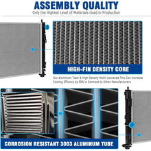 STAYCO Radiator Compatible with 200 Sebring Compatible with Avenger Caliber Compatible with Compass Patriot L4 2.4L 2.0L Replacement# CU2951