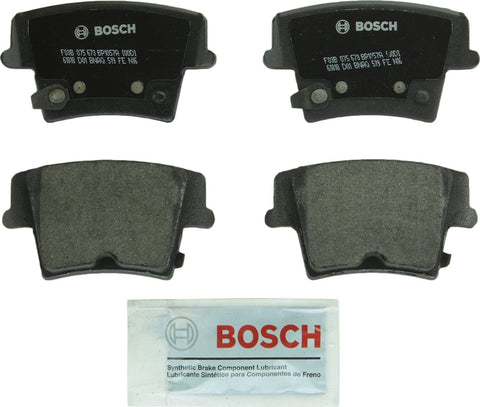 Bosch BP1057A QuietCast Premium Semi-Metallic Disc Brake Pad Set For Chrysler: 2005-2018 300; Dodge: 2011-2016 Challenger, 2006-2018 Charger, 2005-2008 Magnum; Rear