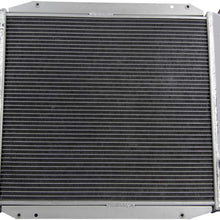 CoolingSky 55MM 3 Row Core Aluminum Radiator +16" Fan W/Shroud & Thermostat Relay Kit for 1968-1977 Ford Bronco 5.0L Engine