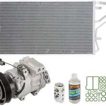 For Kia Rondo 2007 2008 AC Compressor w/A/C Condenser & Repair Kit - BuyAutoParts 60-80738R6 New