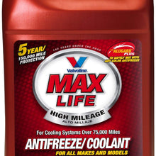 Valvoline MaxLife Universal Antifreeze/Coolant, Concentrated - 1gal (Case of 6) (719009-6PK)
