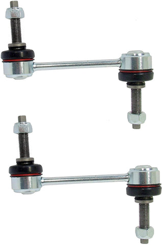 Pair Set 2 Rear Active Stabilizer Bar Link Kits Delphi For Land Rover LR3 LR4