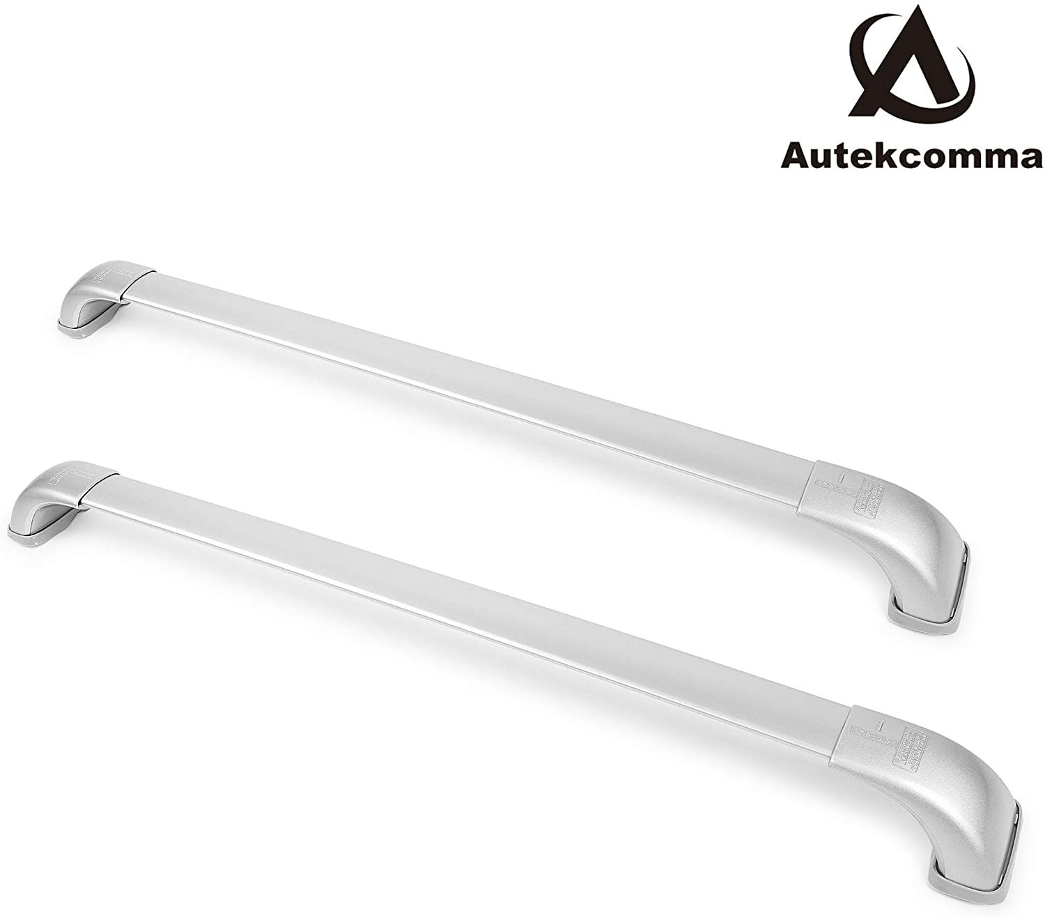 Autekcomma Roof Rack Cross Bars Compatible for Toyota Highlander 2014-2019 XLE/Limited & SE/LE/LE Plus/LE Hybrid ,Made of Aluminum with Black Matte Powder Coating (Sold as 1 Pair)