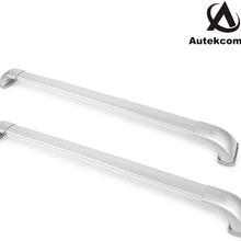 Autekcomma Roof Rack Cross Bars Compatible for Toyota Highlander 2014-2019 XLE/Limited & SE/LE/LE Plus/LE Hybrid ,Made of Aluminum with Black Matte Powder Coating (Sold as 1 Pair)