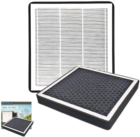 Double-Filtering Cabin Air Filter for Toyota,Lexus,Scion,Land Rover,Pontiac,Replace CP285,CF10285,