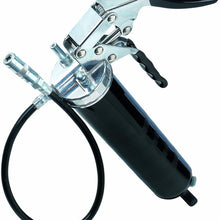 Lumax LX-1152 Black Heavy Duty Deluxe Pistol Grease Gun with 18" Flex Hose