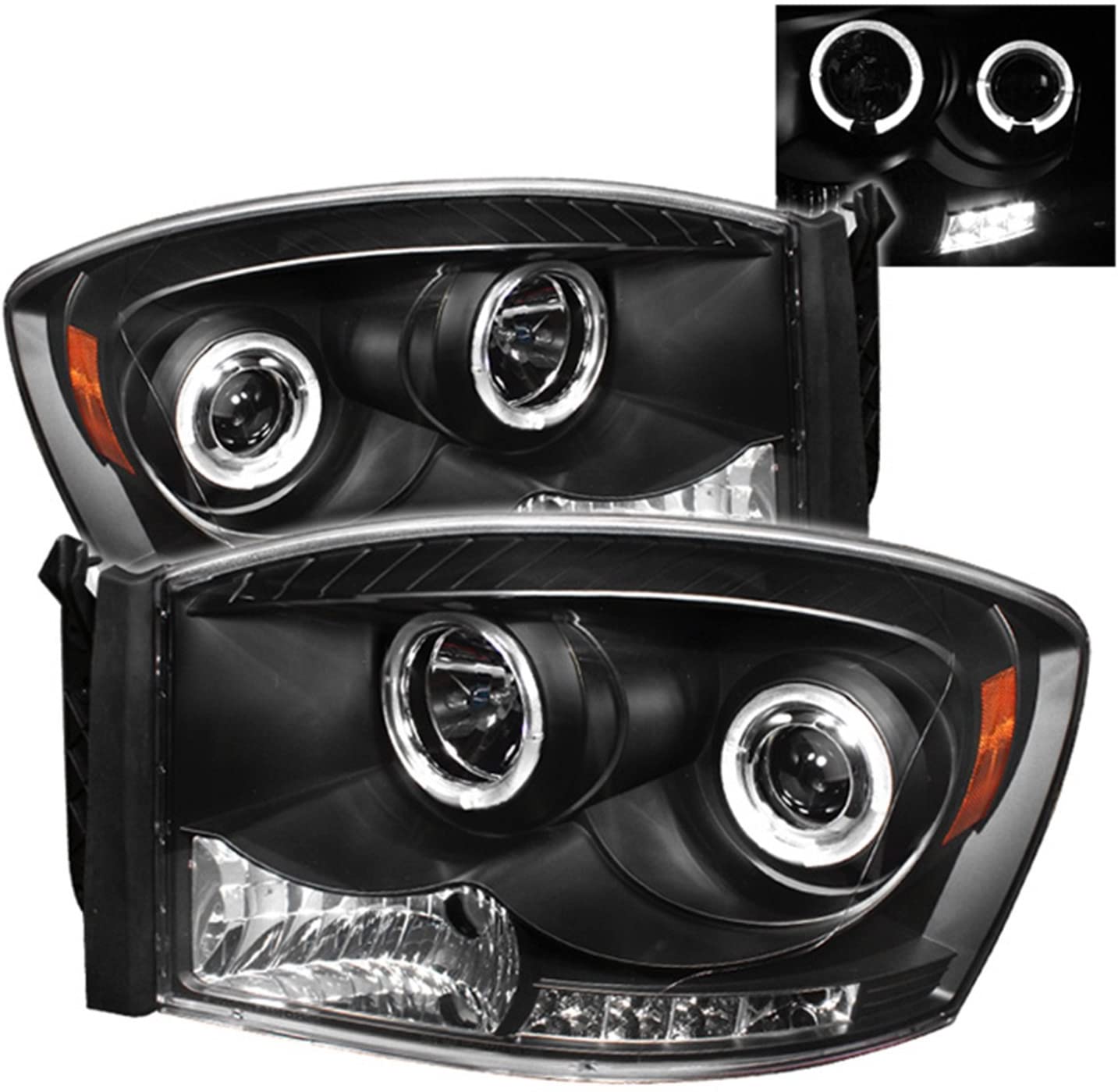 Spyder Auto 5010001 Halo LED Projector Headlights