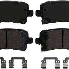 Wagner QuickStop ZD1430 Ceramic Disc Pad Set, Rear