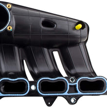 MYSMOT 615-568 Upper Intake Manifold Compatible with 2008-2009 Chevrolet Trailblazer GMC Envoy Isuzu Ascender Saab 9-7x【DOHC L6 4.2L ONLY】89060570