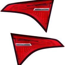 JP Auto Inner Back Up Reverse Tail Light Compatible With Toyota Corolla 2017 2018 Driver Left And Passenger Right Side Pair Set Taillamp