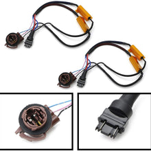 iJDMTOY (2) Hyper Flash/Bulb Out Error Fix Wiring Adapters For 3157 3057 3155 3357 3457 4157 LED Bulbs Turn Signal or Tail Brake Lights