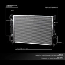 DNA Motoring OEM-RA-2875 2875 Factory Style Aluminum Core Cooling Radiator Replacement
