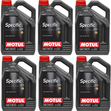 Motul 106352 Set of 6 Specific 948 B 5W-20 Motor Oil 5-Liter Bottles