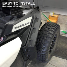 KIWI MASTER Fender Flares Extensions Compatible for 2017-2020 Can Am Maverick X3 All Models Accessories Extended Mud Flaps Guards 715002973