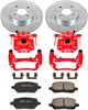 Power Stop KC1604 1-Click Performance Brake Kit with Calipers, Front Only