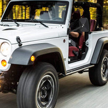Door Off Mirror for Jeep Wrangler, JoyTutus 4x4 Doorless Side Quick Release Mirror for JK JKU TJ - 2 Pack