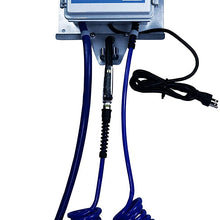 Qwix Mix | Windshield Washer Fluid Wall Mount Dispenser, 1.6 GPM Pump, Includes 25' Coil Hose & Nozzle