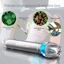 FRIEQ Car Air Purifier, Car Air Freshener and 2-in-1 Ionic Air Purifier | Remove Dust, Pollen, Smoke and Bad Odors - Available for Your Auto or RV