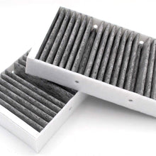 FUN-DRIVING Macrofiber Cabin Air Filter,Microfilter,Long-Fiber,Replacement for 64119237554/64119237555