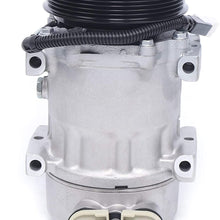 TBVECHI AC Compressor Air Conditioner Compressor, A/C AC Compressor and Clutch Fit for 97-01 Jeep Wrangler Cherokee 2.5 4.0L
