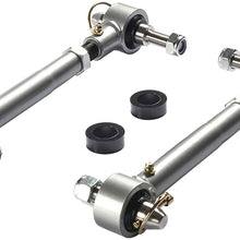 POISON FROG PK2201 2.5-6" Front Sway Bar Adjustable Quick Disconnects for 2007-2018 Jeep Wrangler JK