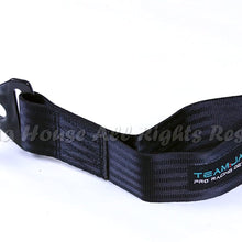 EpandaHouse Compatible with Jap Cars Only!JDM Predrilled Side Front Tow Towing Nylon Strap Bumper Grille Black