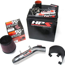 HPS 27-173P Polish Short Ram Air Intake Kit with Heat Shield (Non-CARB Compliant)