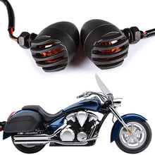 Motorcycle Turn Signals Light, XINDELL 2 Pcs Aftermarket Incandescent Blinkers 3 Wire Chrome Bulb Indicators Bobber Turn Signals for Harley Honda Yamaha Suzuki Kawasaki Cruiser Mini Chopper Frame
