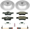 Power Stop ESK5322 Rear Euro-Stop Brake Kit Mercedes