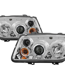 Spyder Auto 5012265 LED Halo Projector Headlights Chrome/Clear