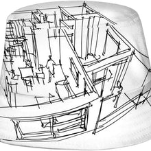 Seamless Geese Pattern - - Goose,Unisex Summer Bucket Hat - Sun Hat Packable Vacation Hat Fun Access