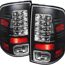 Spyder Auto 5017567 Dodge Ram 1500 09-18 / Ram 2500/3500 10-18 LED Tail Lights - Incandescent Model only (Not Compatible With LED Model) - Red Clear