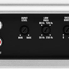 Sound Storm EVO2000.1 EVO 2000 Watt, 2 Ohm Stable Class A/B, Monoblock, MOSFET Car Amplifier with Remote Subwoofer Control