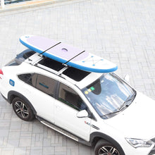 IKURAM Kayak/Surf/Ski Roof Carrier Rack of Bilateral Premier J-Style Folding 4-in-1 for Canoe, SUP, Kayaks, Surfboard and Ski Board Rooftop Mount on SUV, Car and Truck