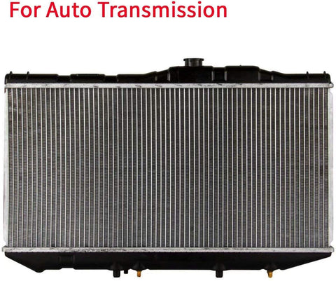 1 Row Automatic Transmission Aluminum/Plastic Radiator For 1987-1991 Toyota Camry 2.0L L4