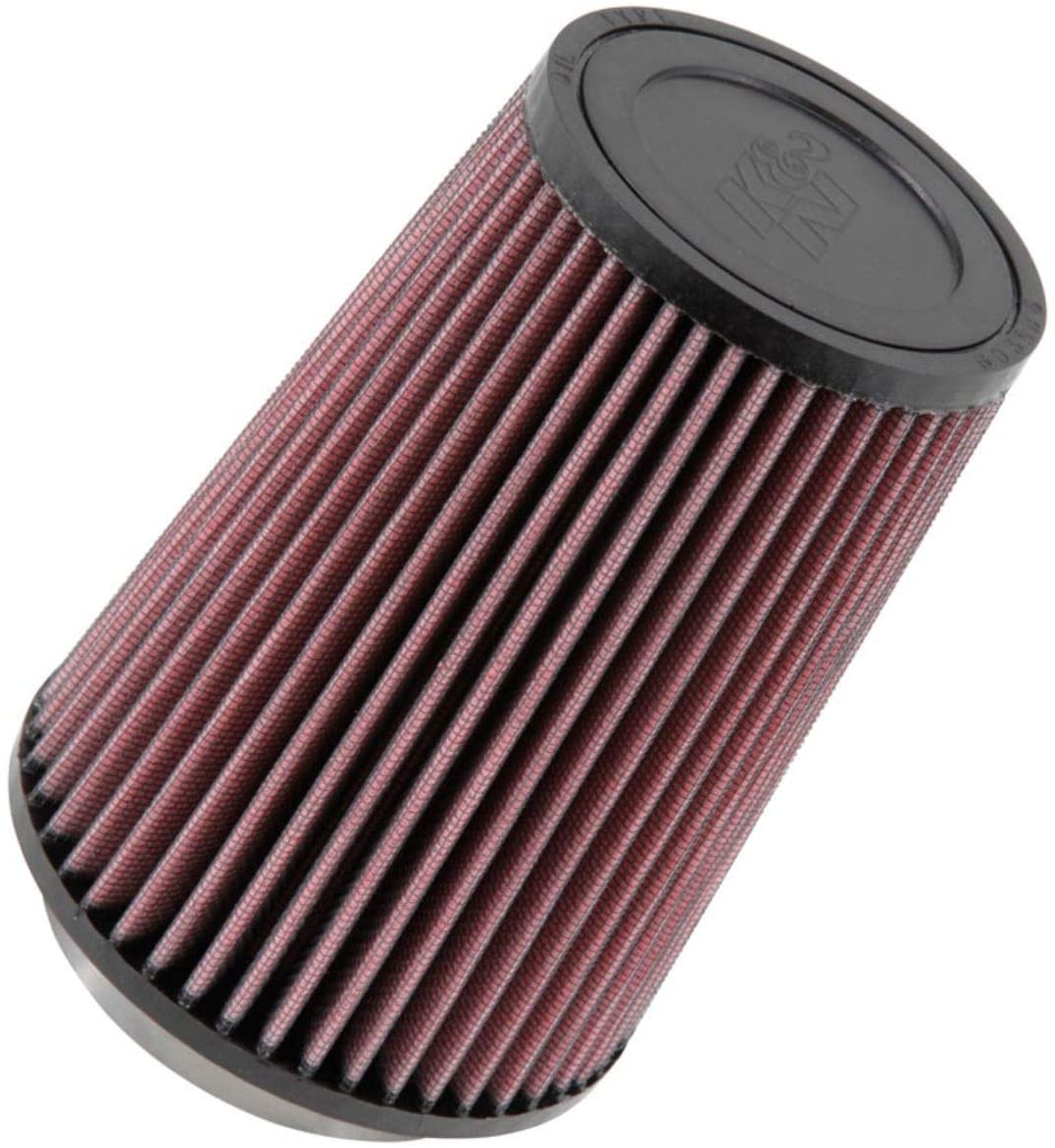 K&N Universal Clamp-On Air Filter: High Performance, Premium, Replacement Engine Filter: Flange Diameter: 3.3125 In, Filter Height: 6.5 In, Flange Length: 0.625 In, Shape: Round Tapered, RU-2710