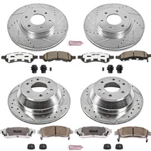 Power Stop K1454-26 Front & Rear Z26 Street Warrior Brake Kit Chevrolet Saab