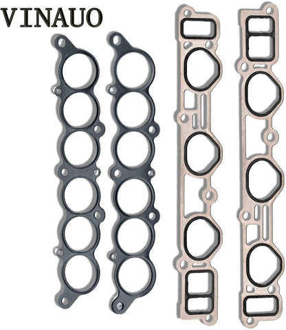 VINAUO MS95898 Intake Manifold Gasket Kit Intake Gaskets Replacement For 1995-2004 Toyota Tacoma 2001-2004 Toyota Tundra 1996-2002 Toyota 4Runner 1995-1998 Toyota T100