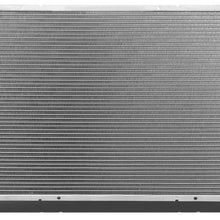 DNA Motoring OEM-RA-2813 2813 Factory Style Aluminum Cooling Radiator Replacement