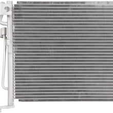 ANGLEWIDE Aluminum Condenser Air Conditioning A/C Condenser fit for 2002 2003 for Mitsubishi Lancer Sedan 2L US Stock US Cargo US Shipment