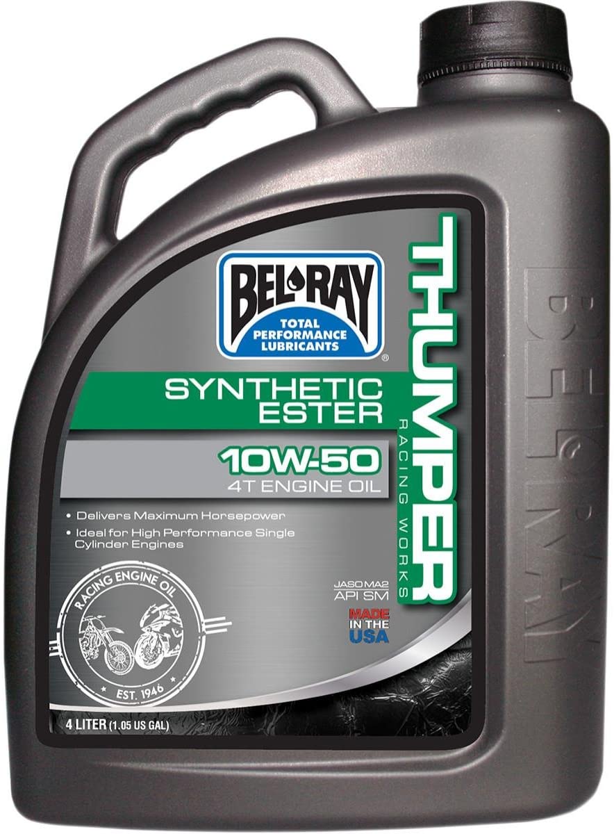 Bel-Ray Thumper Racing Works Full Synthetic Ester 4T Engine Oil - 10W50 - 4L. 99550-B4LW