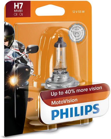 Philips H7MVB1 MotoVision Automotive Fog Light